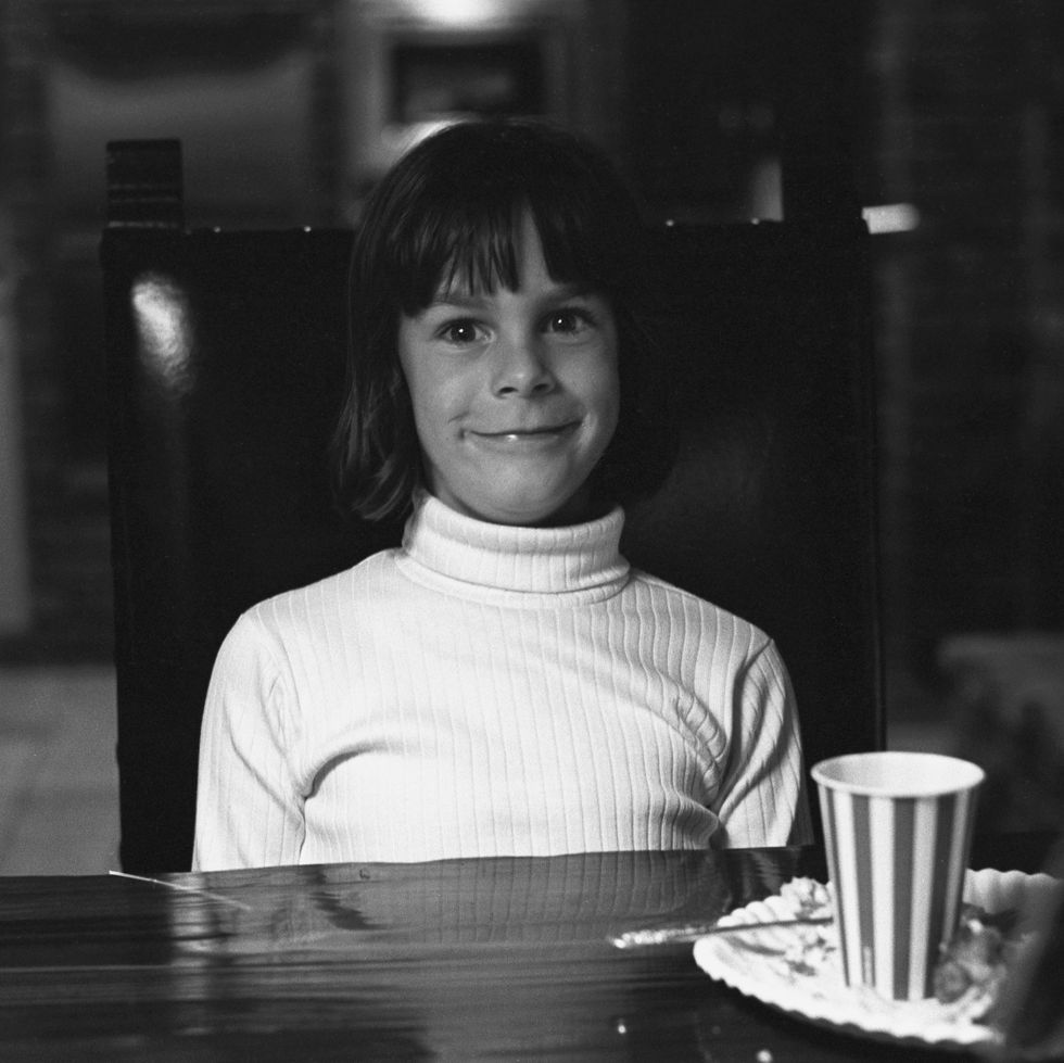 los angeles circa 1966 future actress jamie lee curtis poses for a photo circa 1966 in los angeles, california photo by martin millsgetty images