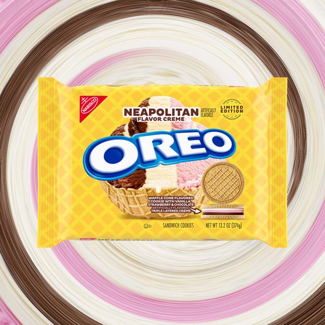 neapolitan oreo