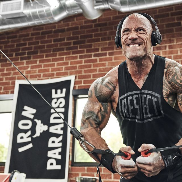 The Rock's Muscle-Building Workout Plan