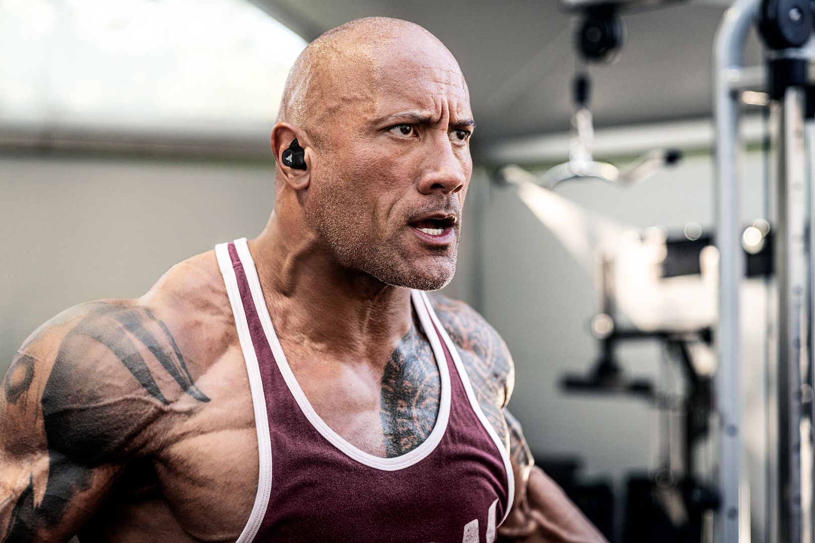cien difícil de complacer Lo siento The Rock Released New Under Armour True Wireless Headphones