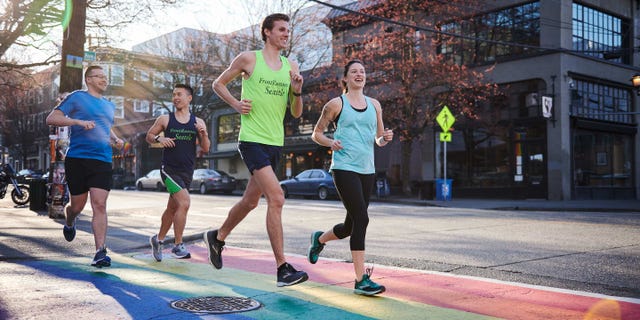 Running, Sports, Recreation, Outdoor recreation, Individual sports, Athlete, Exercise, Long-distance running, Marathon, Physical fitness, 