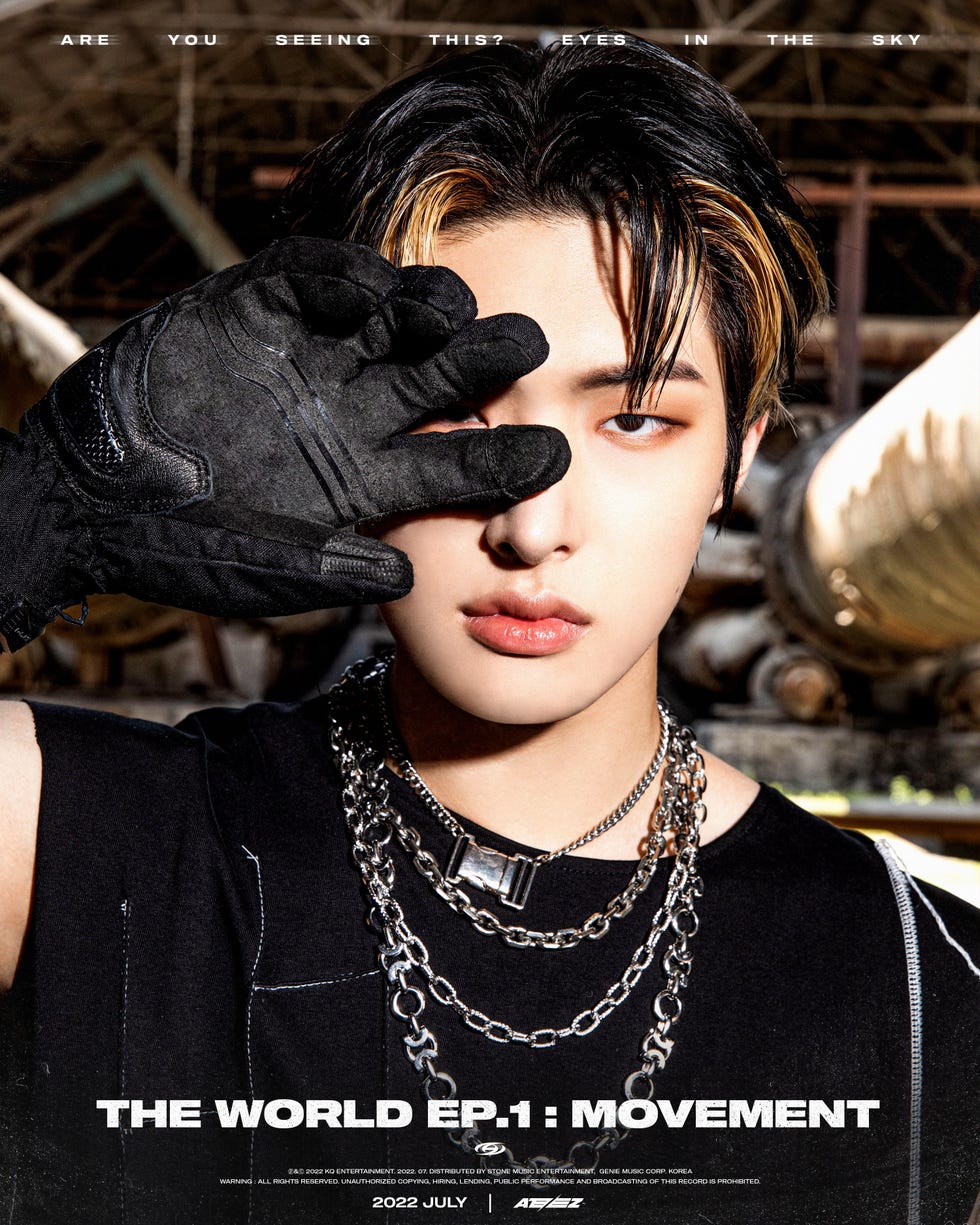 ATEEZ ミンギ kpopstore リボン頭 ATEEZ ミンギ kpopstore リボン頭