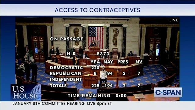 House Republicans Vote Against Contraception Bill