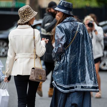 street style paris fashion week haute couture fallwinter 20212022 day one