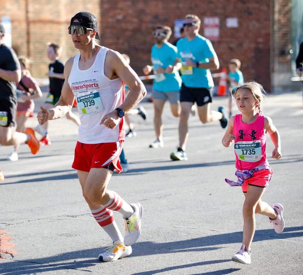runners participating in a race on a sunny day