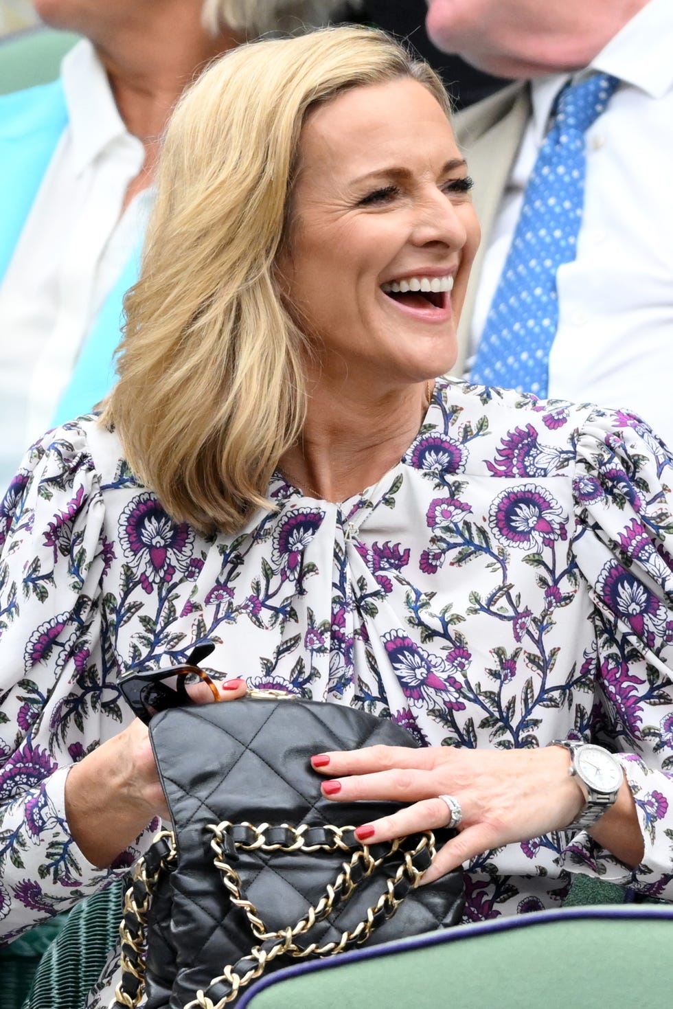 celebrity sightings at wimbledon 2024 day 7