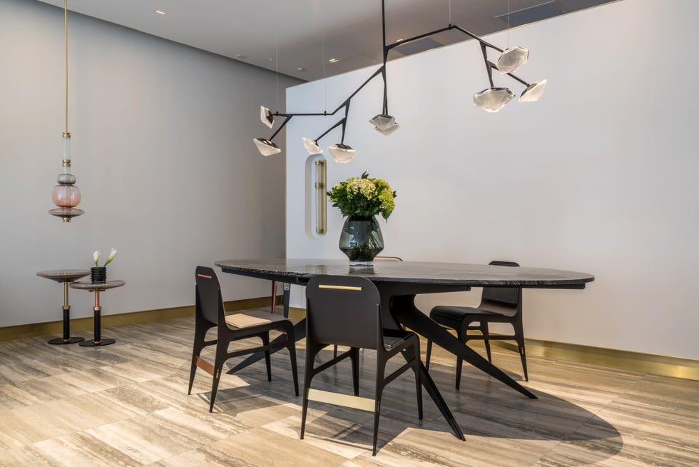 Gabriel Scott lighting showroom, Mayfair, London