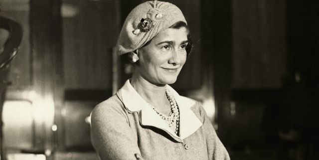 Coco Chanel in Fashionable Clothing