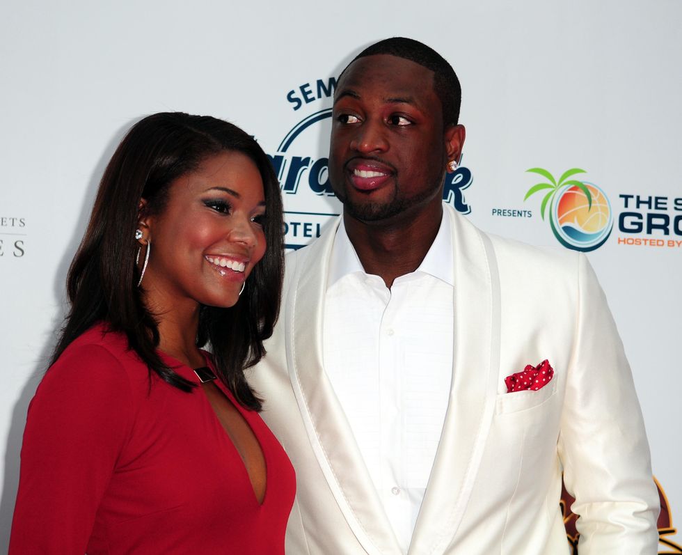 gabrielle union and dwyane wade at the summer groove benefit dinner