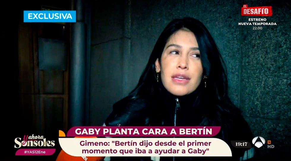 gabriela guillen en y ahora sonsoles