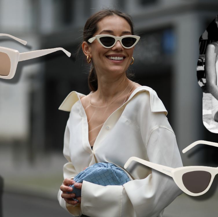 web Orador Instalaciones Gafas de sol blancas: las favoritas de Lady Di y Grace Kelly