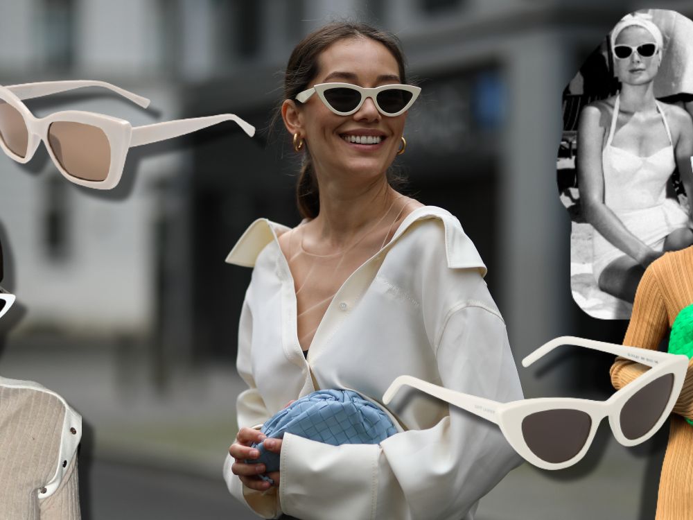 web Orador Instalaciones Gafas de sol blancas: las favoritas de Lady Di y Grace Kelly