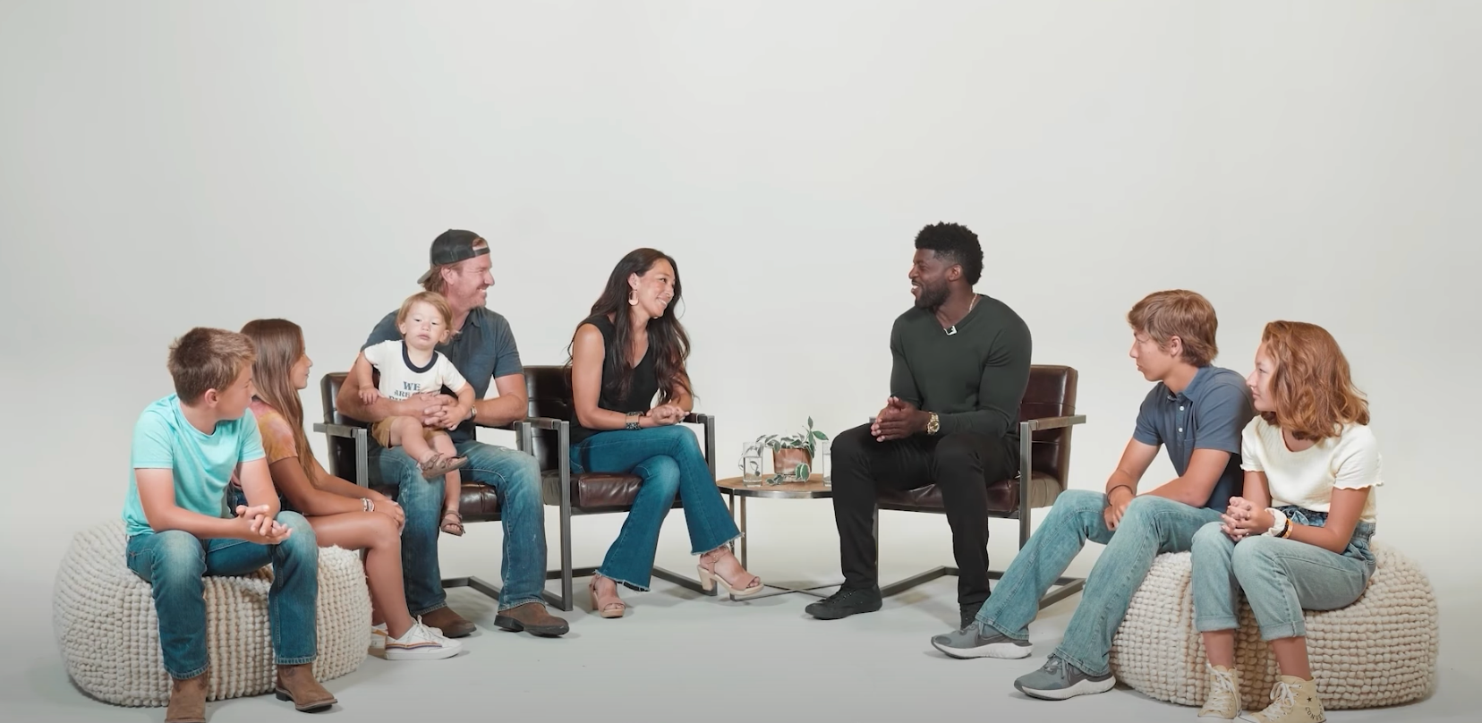 Chip and Joanna Gaines Included Their Kids in Episode of Emmanuel Acho ...