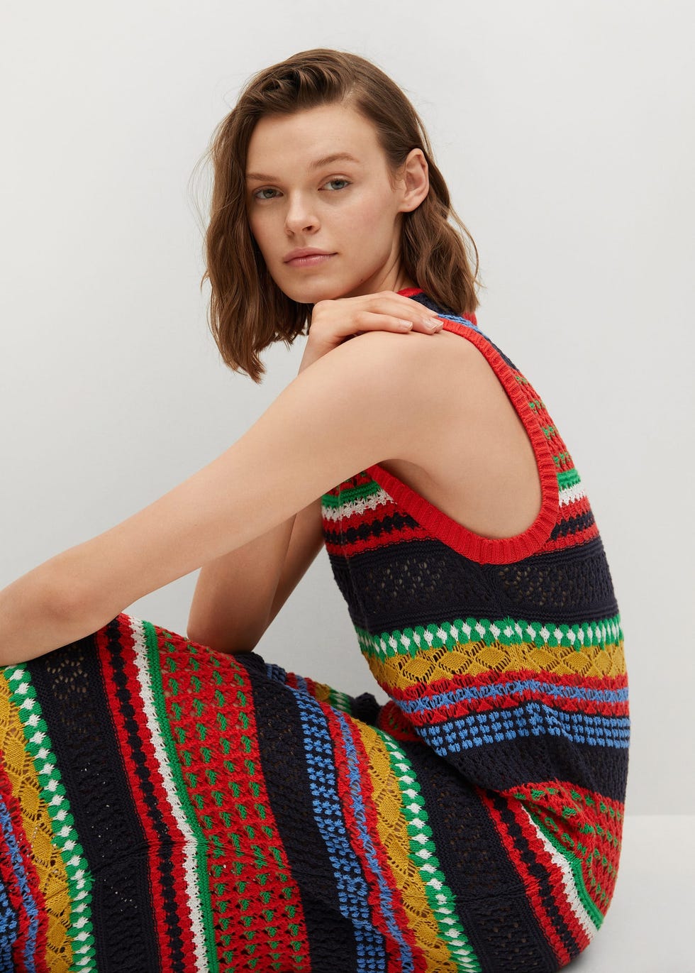 Vestidos de gala tejidos a online crochet