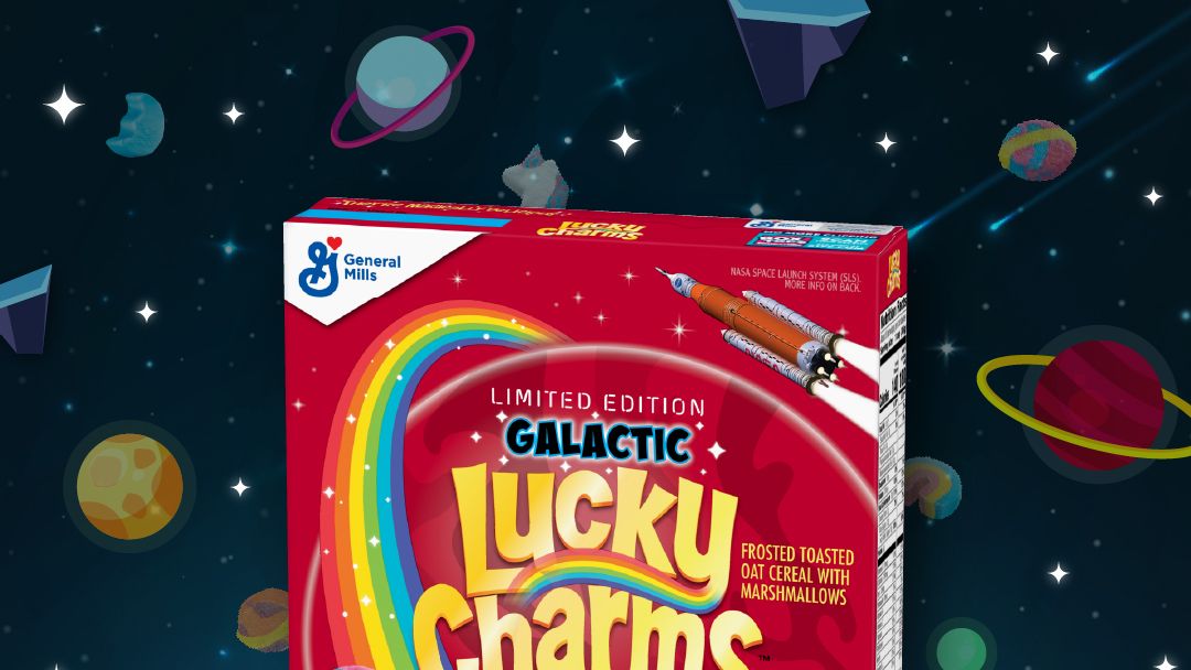 The New Lucky Charms Galactic Cereal is Filled With Out-of-This