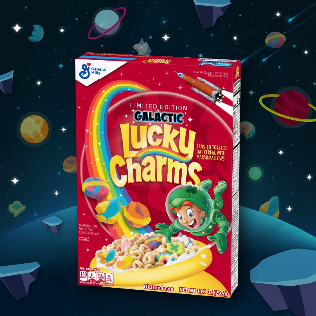 preview for Lucky Charms Breakfast: Mom vs Kid