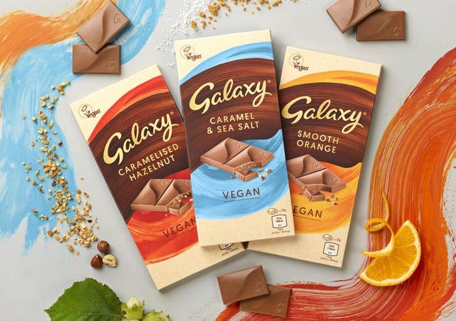 Galaxy Is Launching Vegan Chocolate Bars So Tell Your Friends Immediately