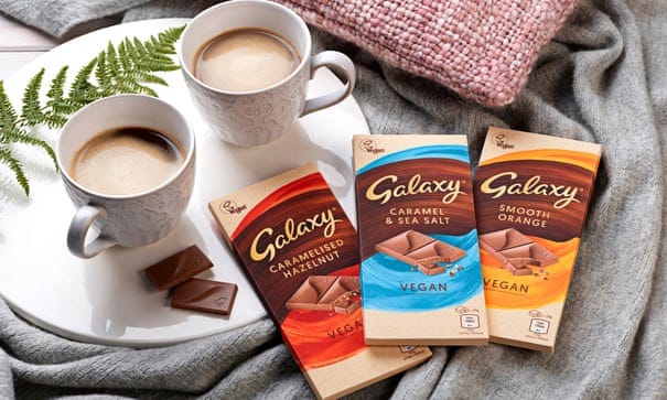 Galaxy Is Launching Vegan Chocolate Bars So Tell Your Friends Immediately