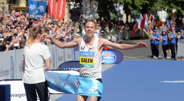 Galen Rupp wins Prague Marathon