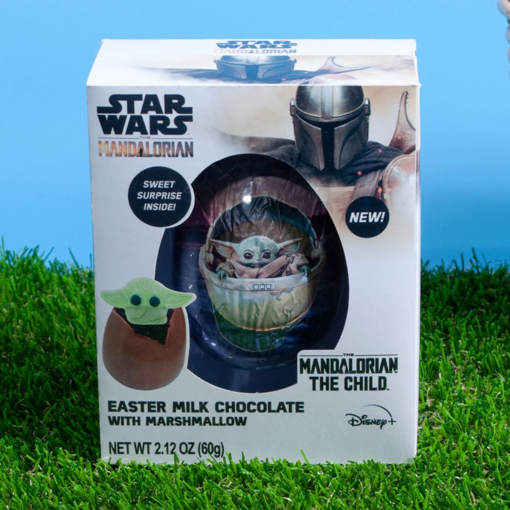 Star Wars Mandalorian The Child Figure Easter Tin Chalk Stationery Baby Yoda Egg 