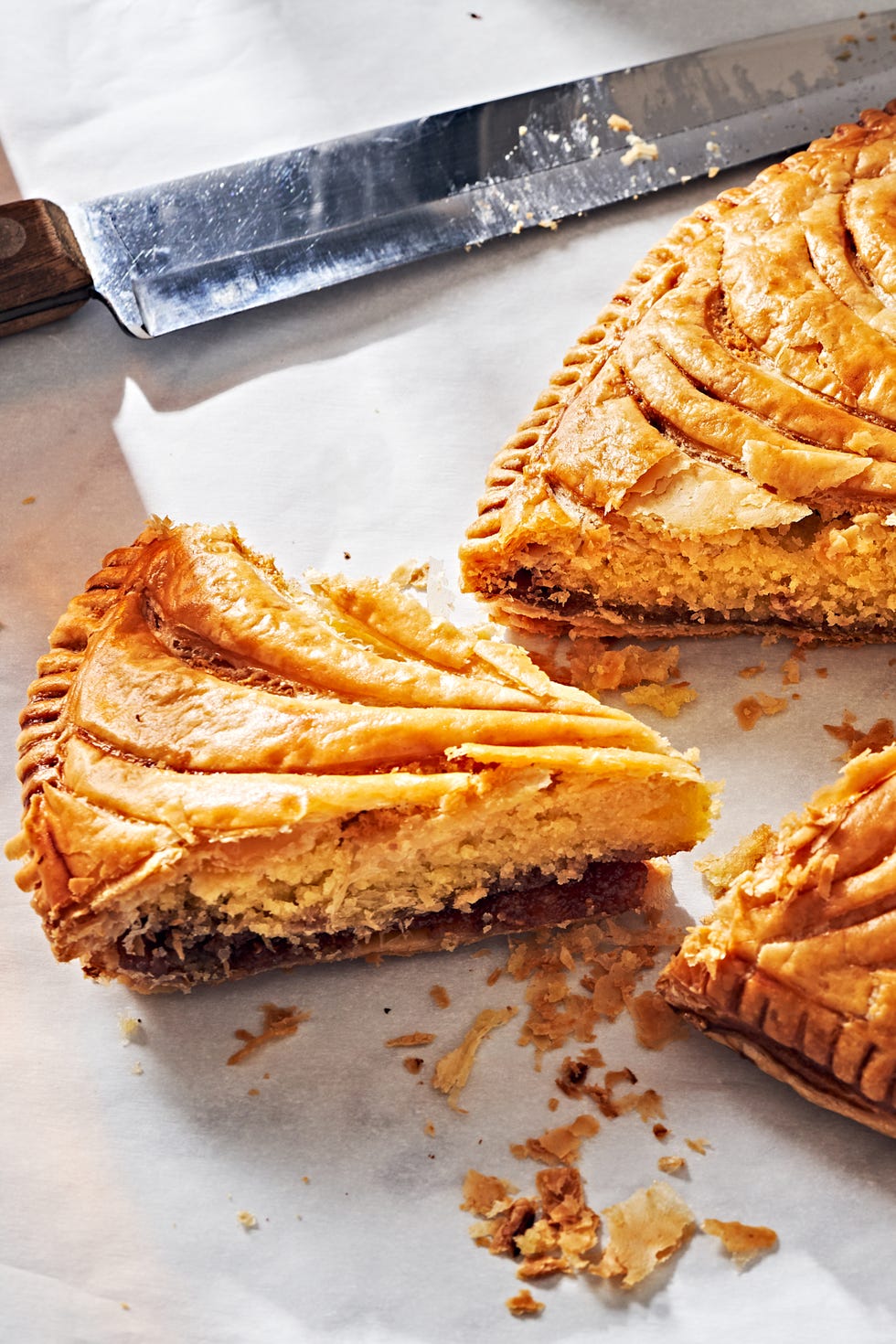 slice of galette de rois