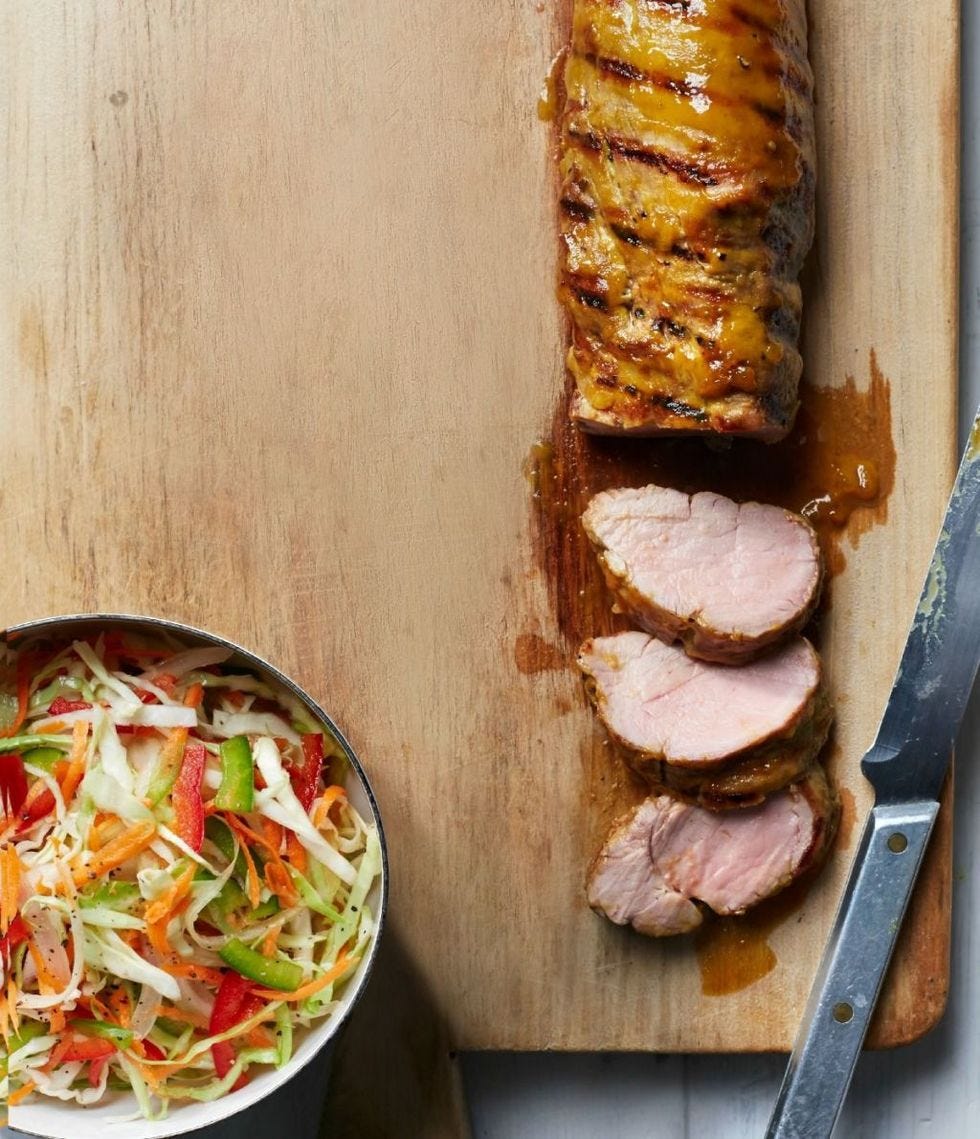south carolina mustard glazed pork tenderloin