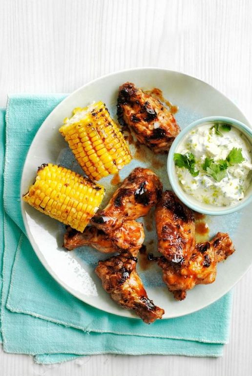 4th of july appetizers smoky grilled chicken wings