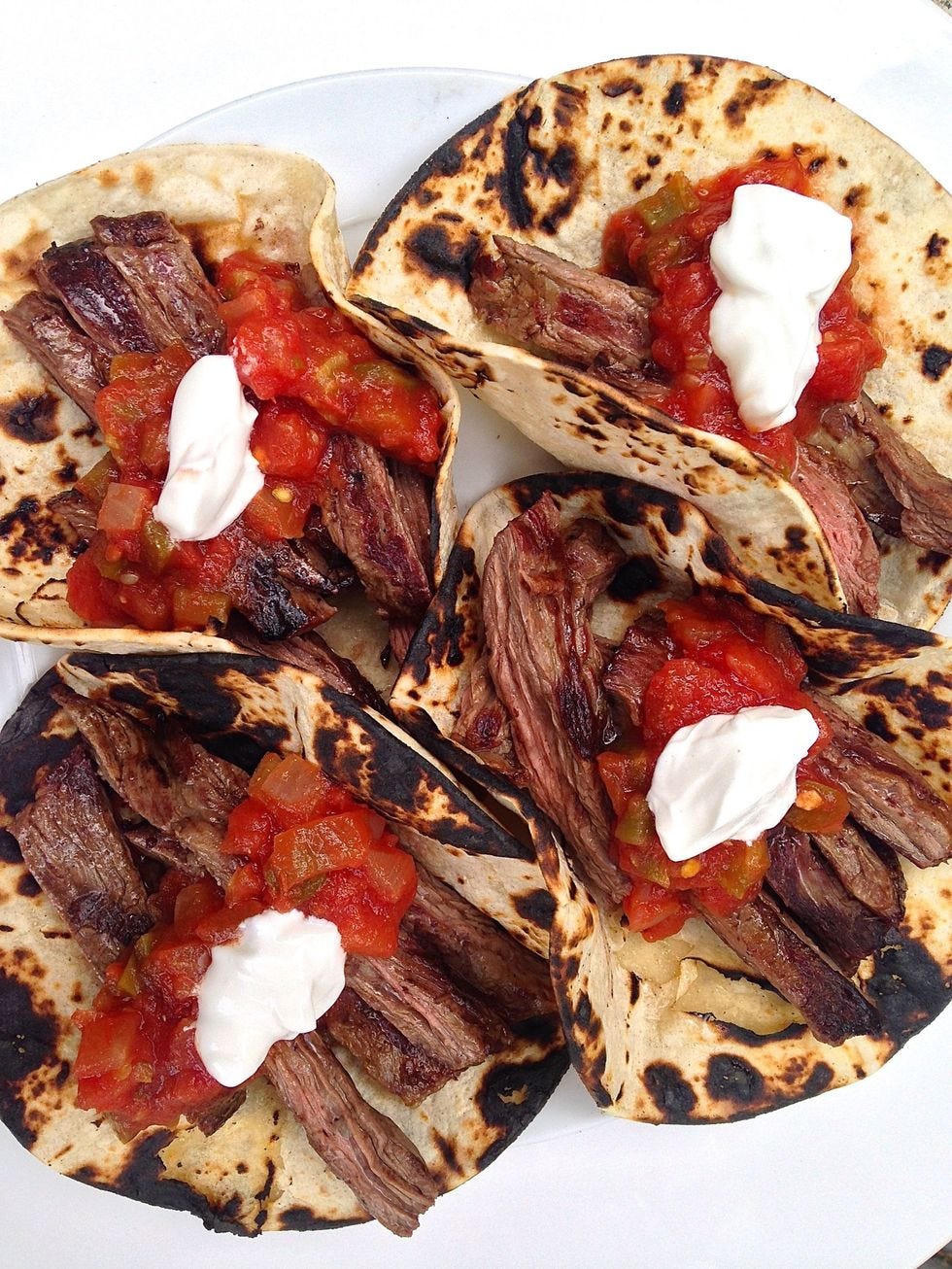steak tacos