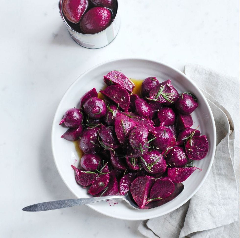 marinated beets with rosemary