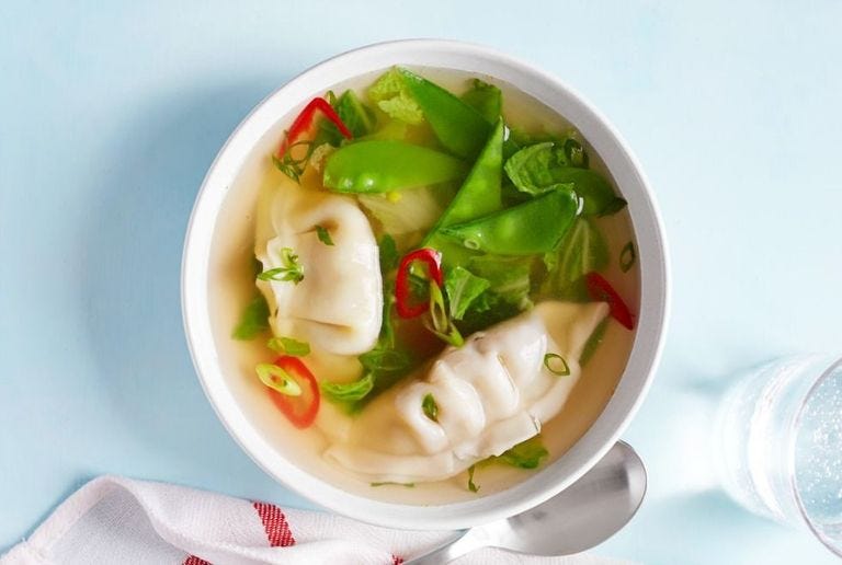 Chinese Dumpling Soup (上湯水餃), Christine's Recipes: Easy Chinese Recipes