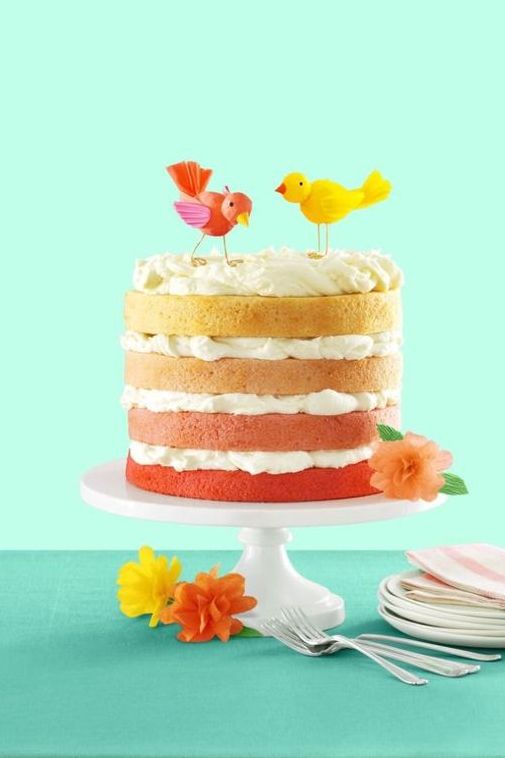 birthday cake recipes pink ombre cake