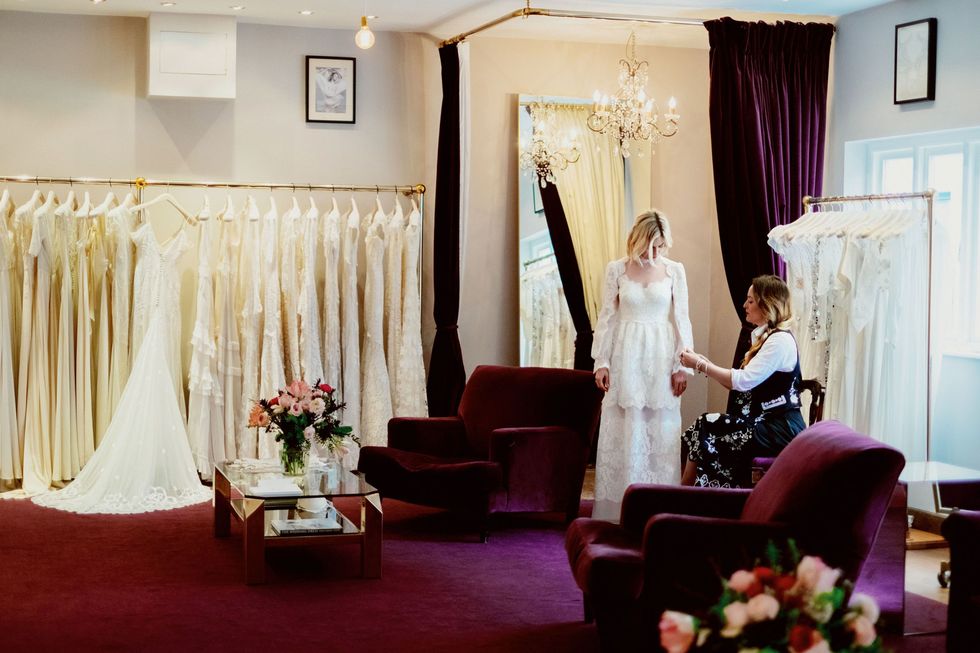 Photograph, Room, Dress, Ceremony, Event, Decoration, Wedding, Bride, Furniture, Wedding dress, 