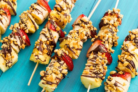 banana split kebabs