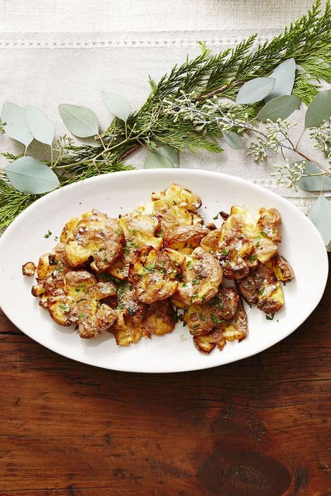St Patrick's Day Appetizers - Crispy Golden Potatoes