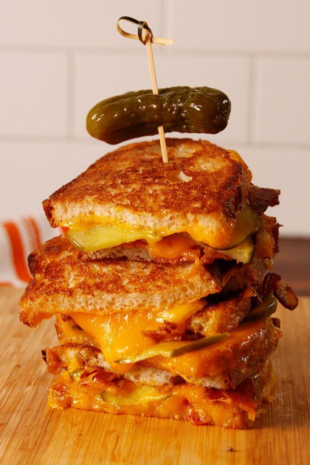 pickle grilled cheese
