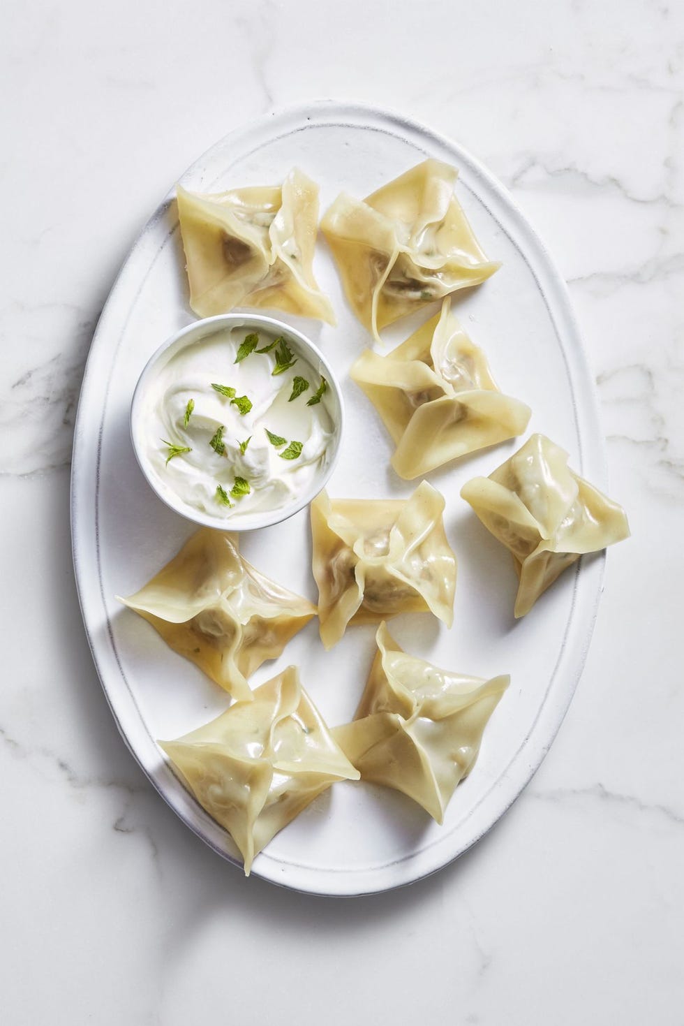 spiced lamb or beef dumplings