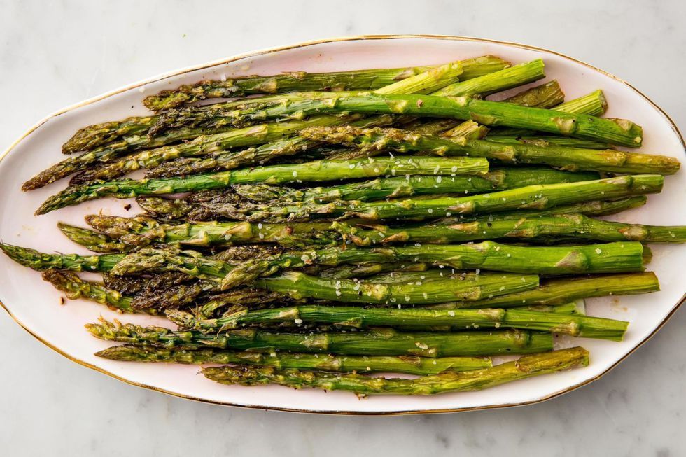 Roasted asparagus horizontal
