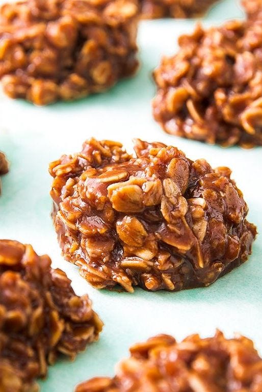 galletas de avena sin horno