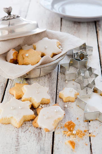 cómo hacer galletas de navidad con forma de estrella