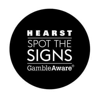 hearst x gambleaware spot the signs logo