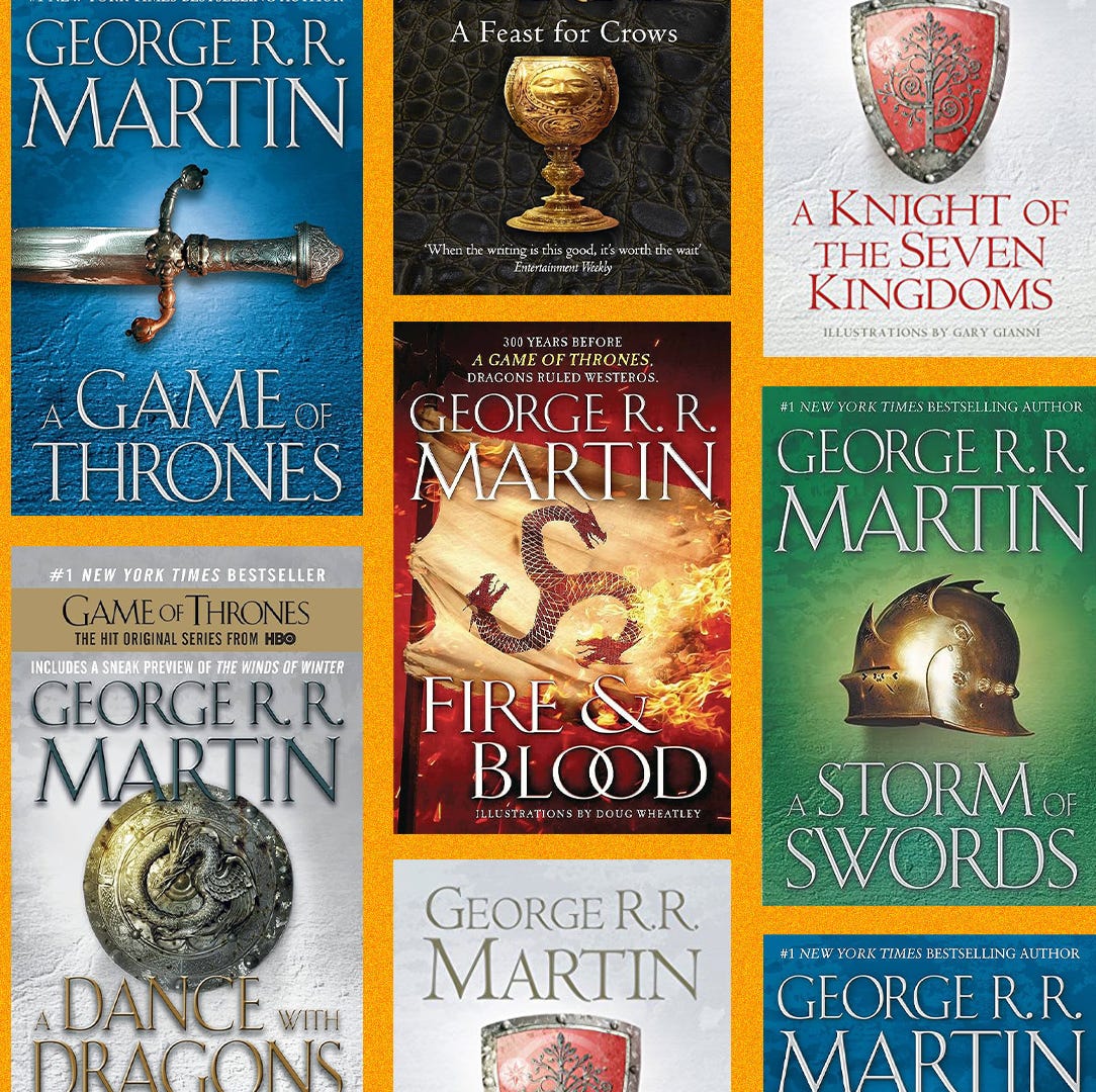 Game of Thrones books in order