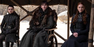 Game of Thrones Finale Bran, Arya, Sansa Stark