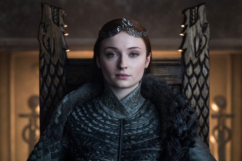 sansa stark sophie turner game of thrones finale