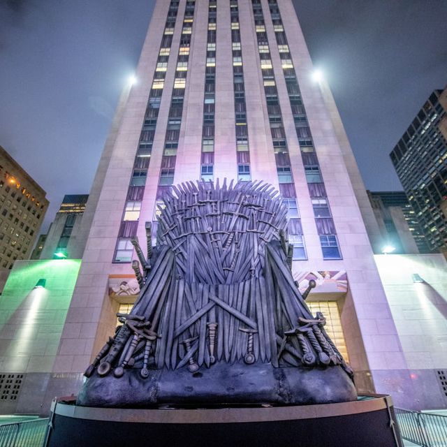 the iron throne from hbo's game of thrones
