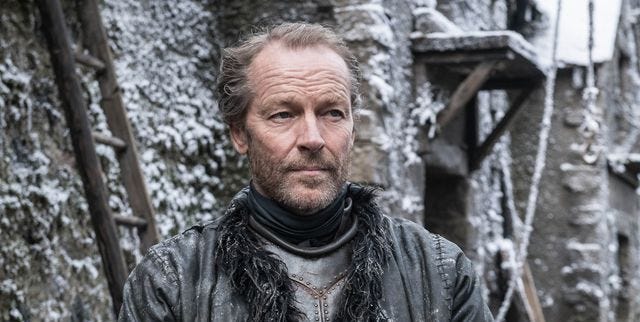 Game of Thrones star discusses what Daenerys whispered to Ser Jorah in ...