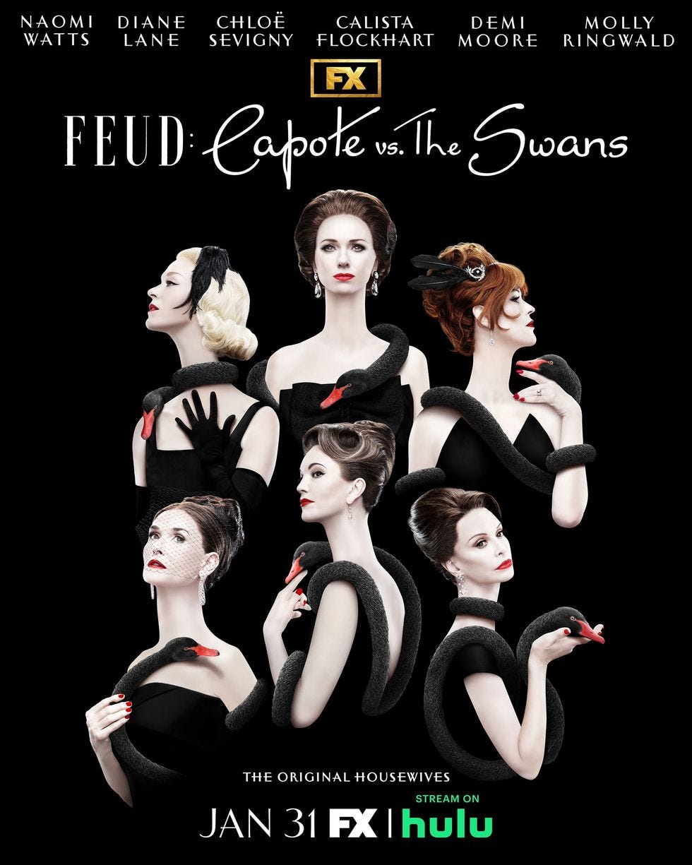 Feud Capote vs the Swans feud capote vs the swans