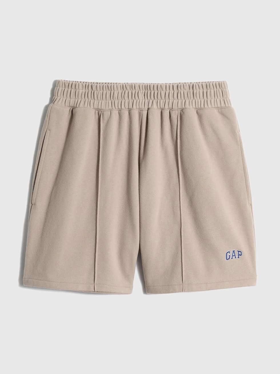 gap 法式圈織 logo小麥色休閒短褲
