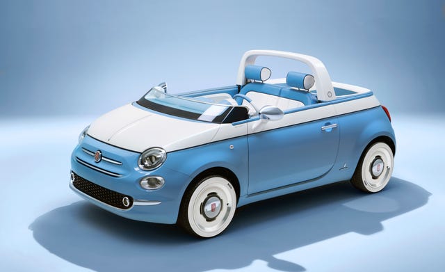 The Topless Fiat 500 Spiaggina Pays Homage to the Vintage Fiat Jolly Resort  Car, News