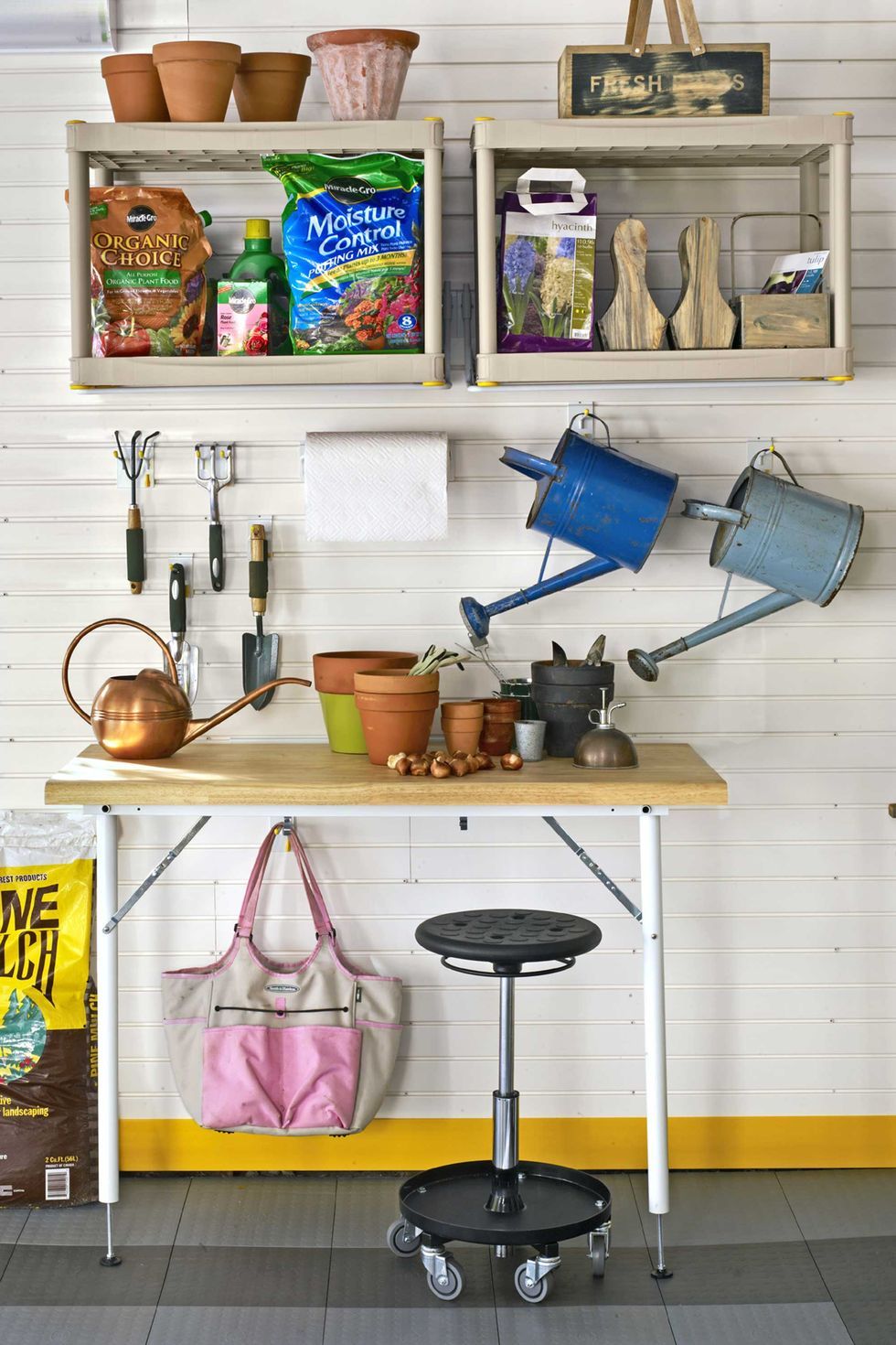 Small Space Living : Tool Storage Ideas without a Garage 