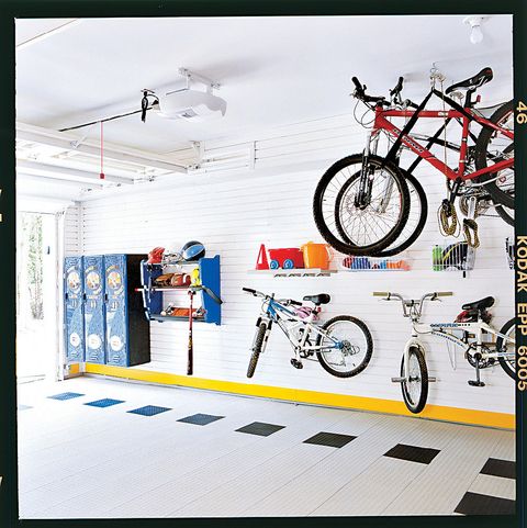 bike rack storage from ceiling